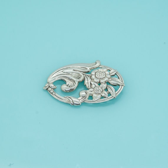 Norseland by Coro Pin. Vintage 925 Sterling Silve… - image 1