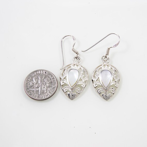 Vintage Sterling Silver 925 Women's Art Nouveau M… - image 4