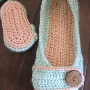 mommy and me slippers