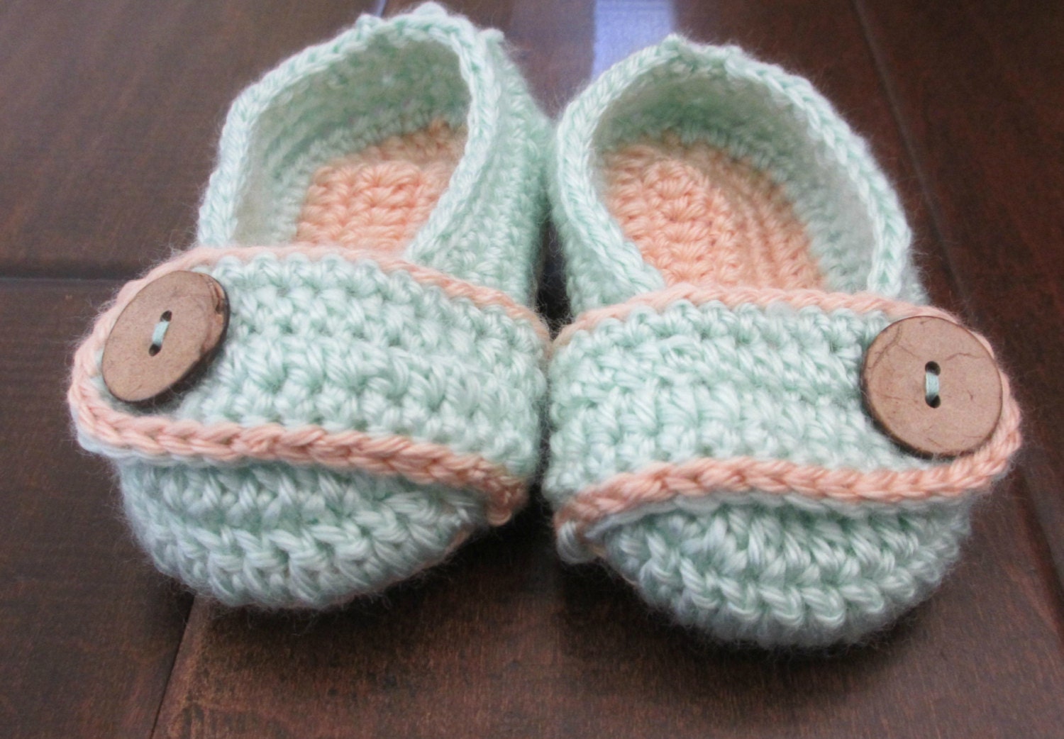 Child Toddler Baby Button Slippers Crochet shoes crochet | Etsy