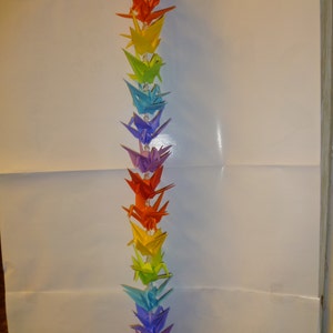 Rainbow crane strand image 1