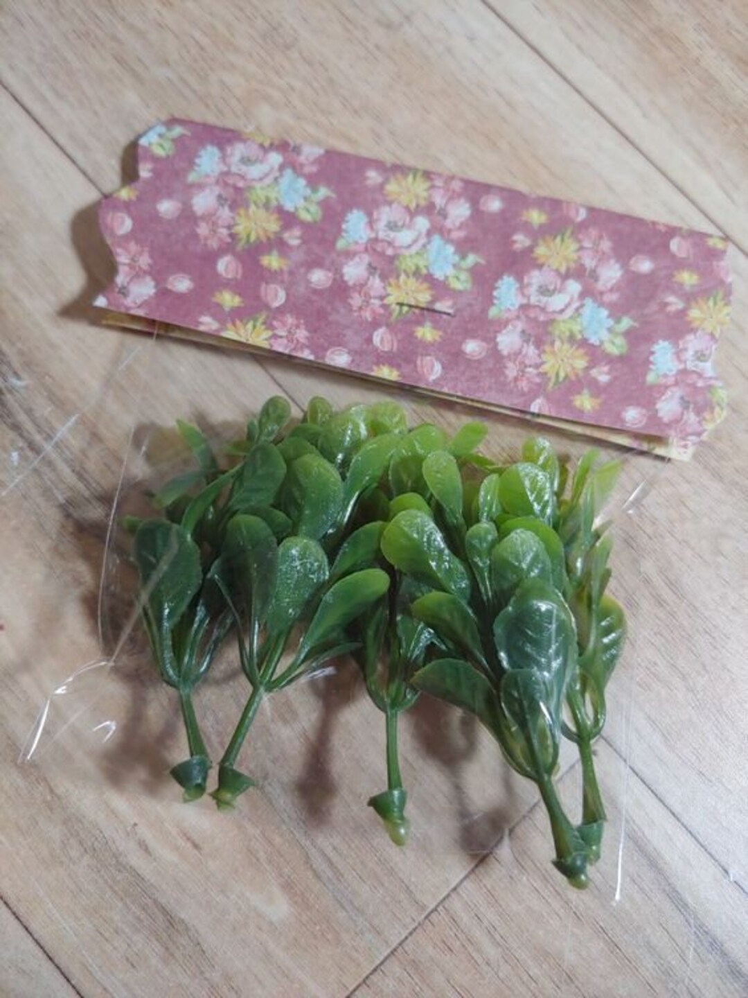 5 Greens Plastics Plants for Your Craft, Diorama or Terrarium Etsy