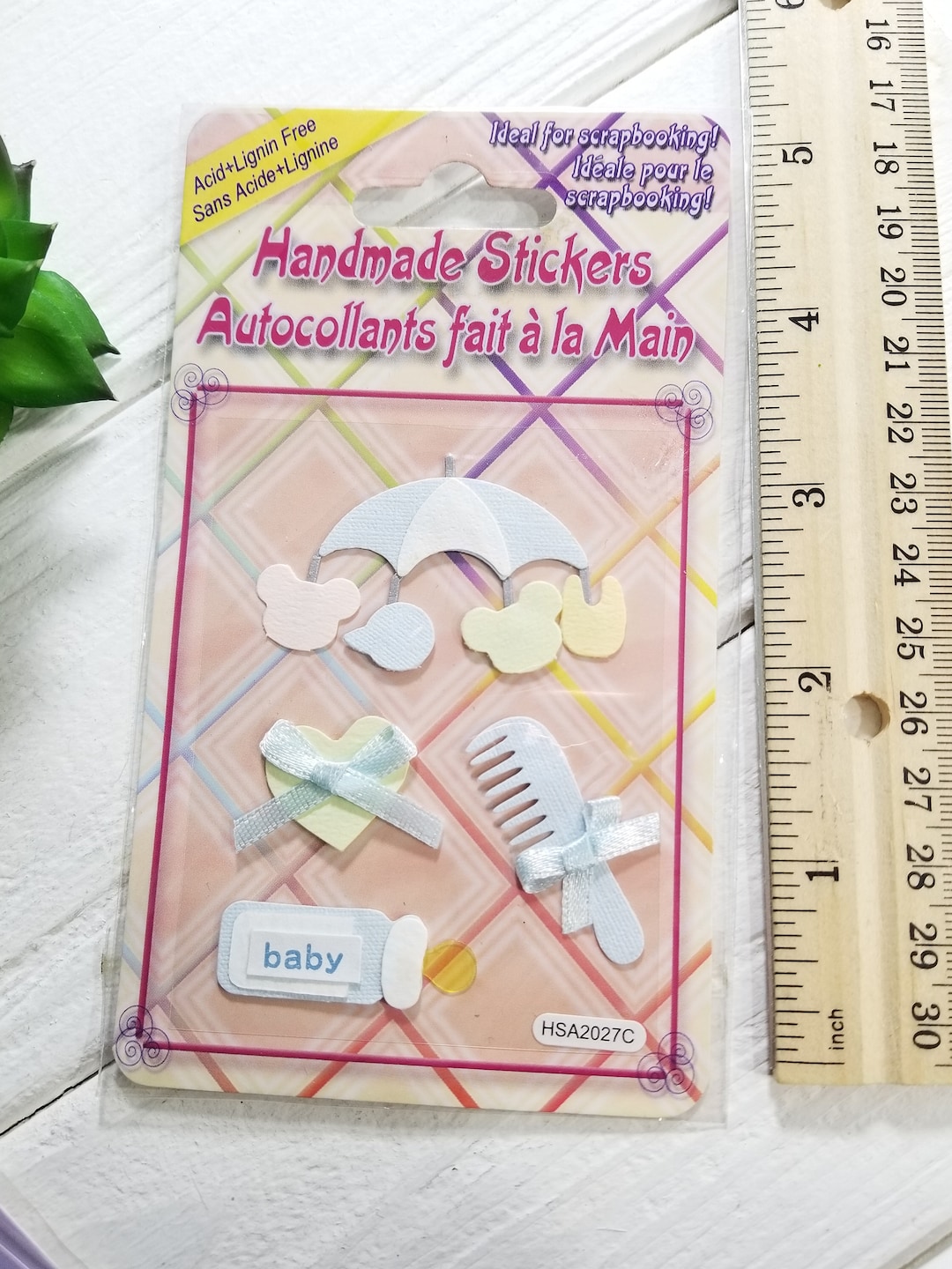 Ooak Rd357 Ebay Stickers OOAK Vintage Baby 3d Scrapbooking Junk Journal Stickers Original ...