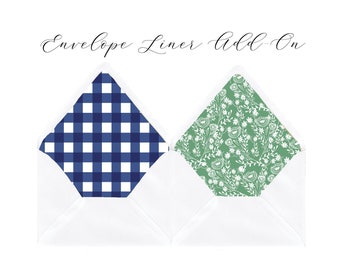 A6 Envelope Liner Add-On