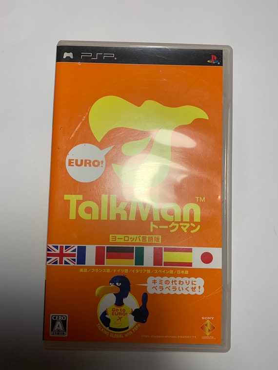 Talkman Euro Europa Gengo Ban Japanese Playstation Protable Etsy