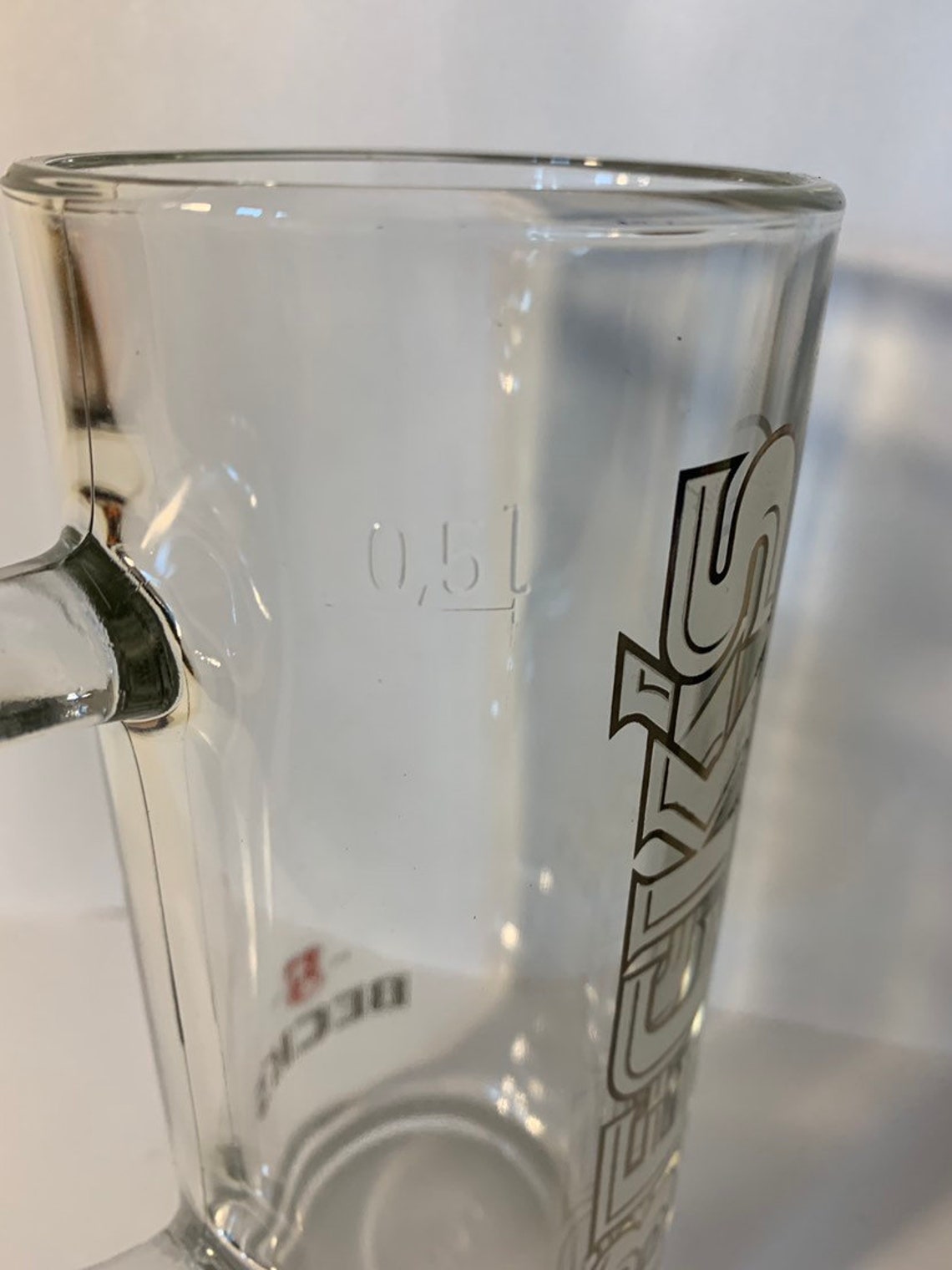 becks beer mug