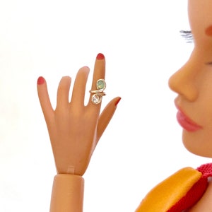 16 Inch Doll Jewelry Doll Ring for Tonner Doll, Poppy Parker, Sybarite, FR16  Fashion Doll Jewelry Doll Accessories fro 16 Inch Dolls