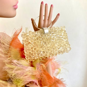 Doll handbag for 16 inch dolls - Tonner Tyler, Sybarite, FR16, Poppy Parker Fashion Teen Fashion Doll Purse Crystal Doll Accessories