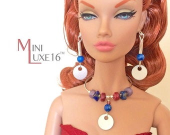 Fashion Doll Jewelry for 16 Inch Dolls Jewelry for Dolls like Tonner Dolls Poppy Parker Sybarite and FR16 Doll Accessories