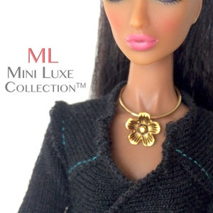 Fashion Doll Table Gifts 10 Doll Necklaces 12&quot; Doll Lovers Gifts Doll Jewelry for Fashion Royalty Poppy Parker 1.6 Scale