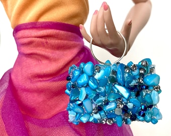 Doll handbag for 16 inch dolls - Tonner Tyler, Sybarite, FR16, Poppy Parker Fashion Teen | Fashion Doll Purse | Doll Accessories