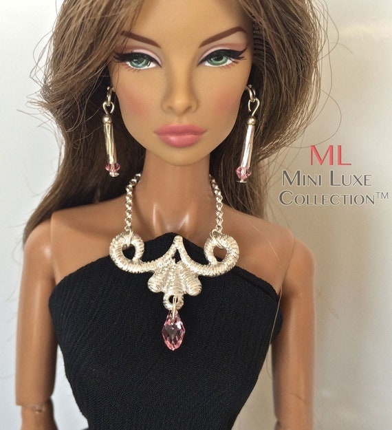 Jewelry Set With Belt for Fashion Royalty or Barbie Dolls IT 
