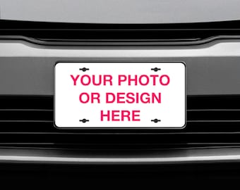 Gepersonaliseerde kentekenplaten op maat