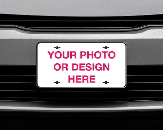 Personalized License Plate Tag Custom Plates
