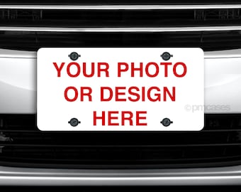 Personalized License Plate Tag Custom Plates