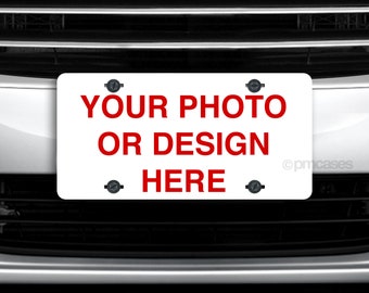 Personalized License Plate Tag Custom Plates