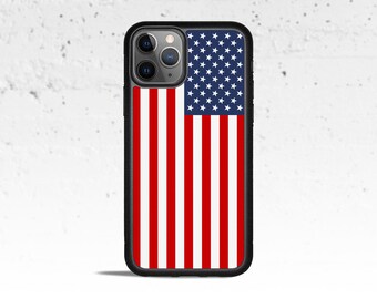 American Flag Phone Case Cover for Apple iPhone Samsung Galaxy S & Note