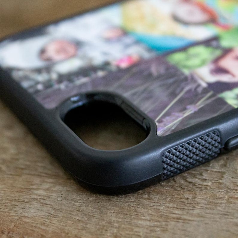 Personalized 8 Image Collage Custom Phone Case Cover for Apple Etsy