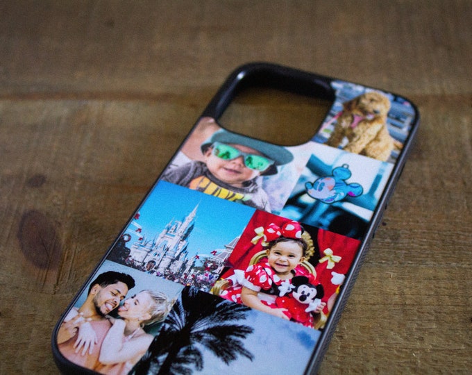 Collage Phone Case, Custom Phone Case, Picture Phone Case, Photo Phone Case, Customized Phone Case Up to 8 Images iPhone