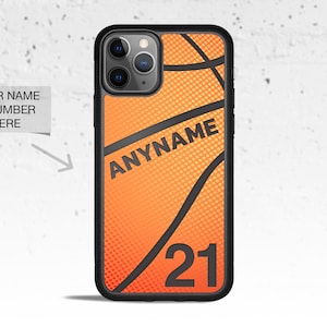 Personalized Basketball Phone Case Cover for Apple iPhone Samsung Galaxy & iPod Touch