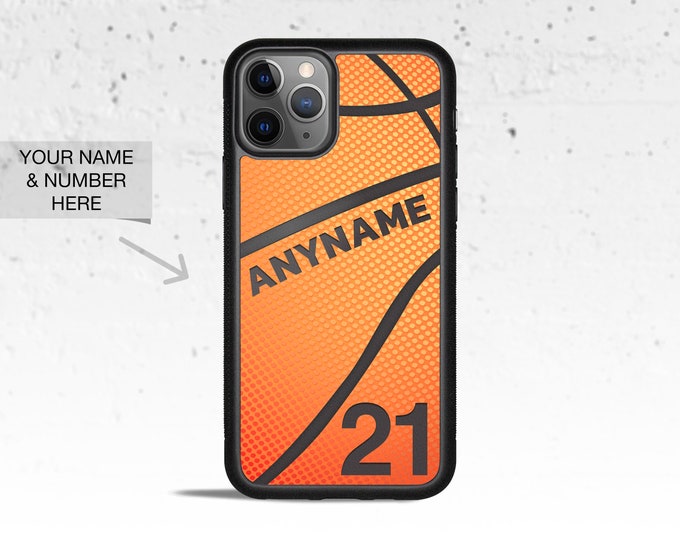 Personalized Basketball Phone Case Cover for Apple iPhone Samsung Galaxy S & Note