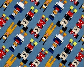 1 yard Disney /"Mickey Fun with Friends/" Fabric
