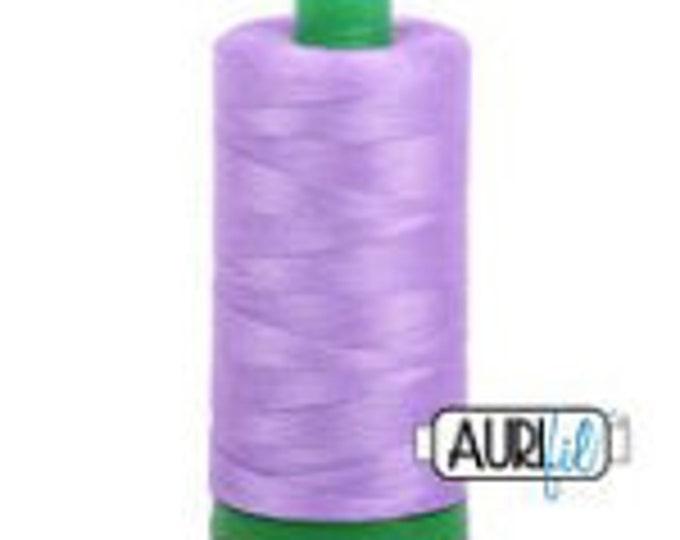 AURIFIL MAKO 40 Wt 1000m 1093y Color 2520 Violet Quilt Cotton Quilting Thread