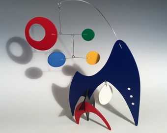 STABILE Standing Mobile Comet Handmade in France Mid Century