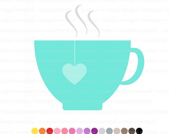 teacup template etsy
