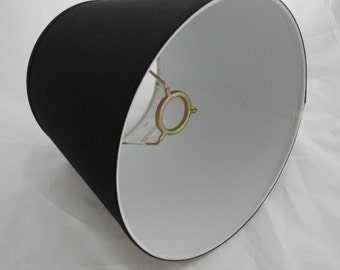 Medium Lamp Shade Drum White or Black