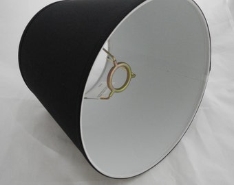 Medium Lamp Shade Drum White or Black