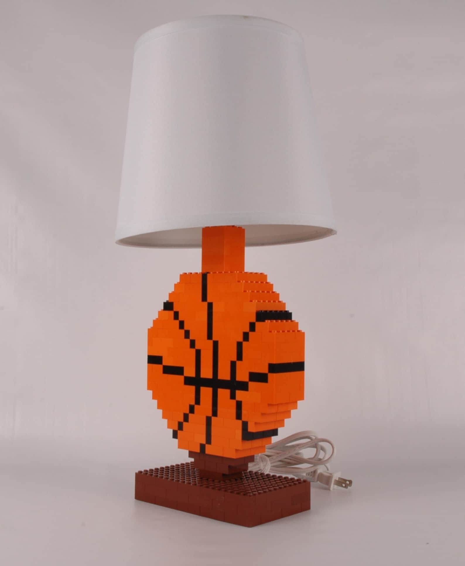 Basketball Lamp Made Using LEGO® Elements Etsy
