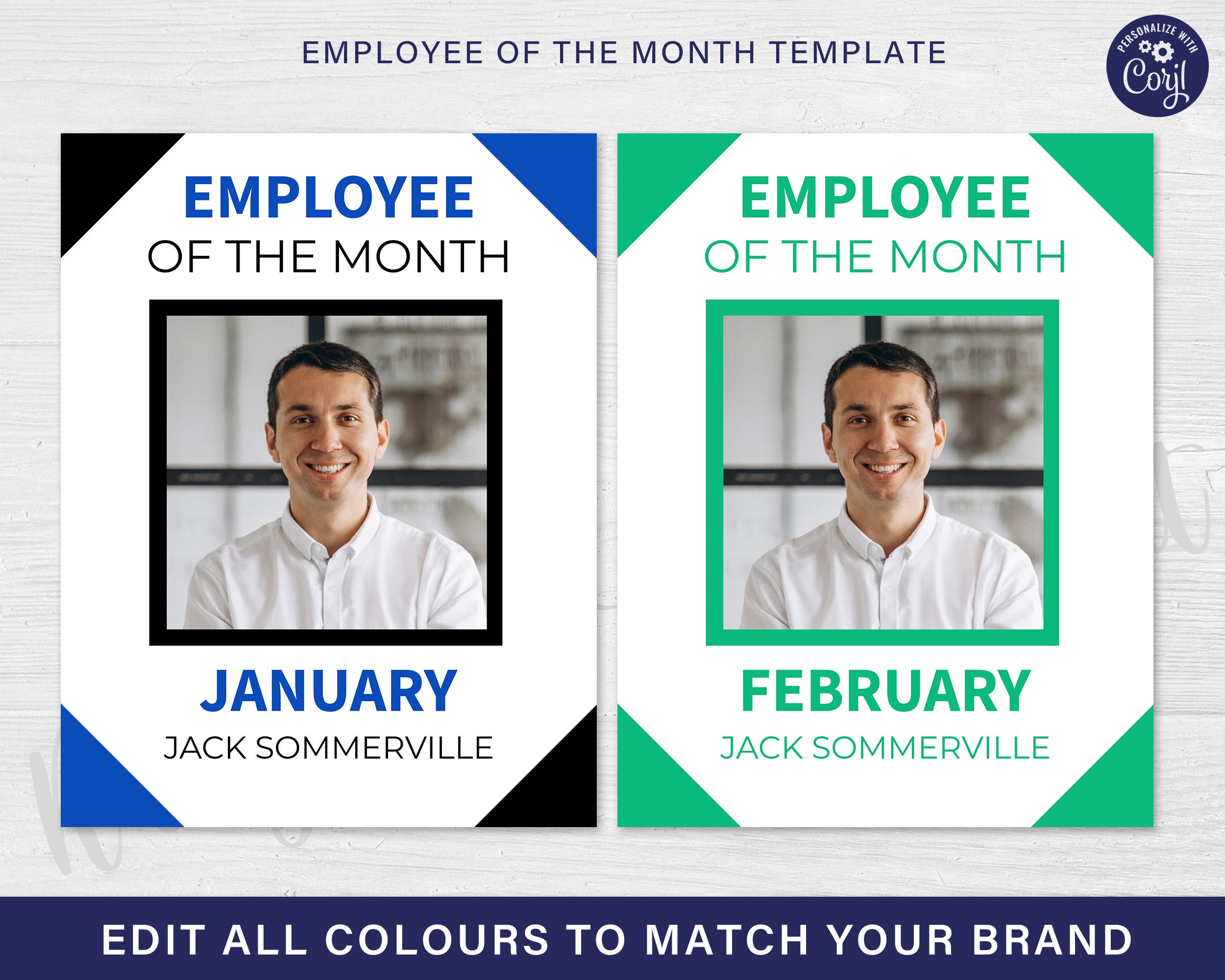 Employee Of The Month Template