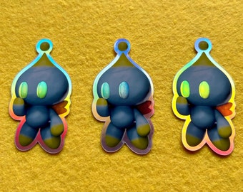 Clay Chao Friend Sticker | 3D Modeled | Video Game Vinyl Stickers