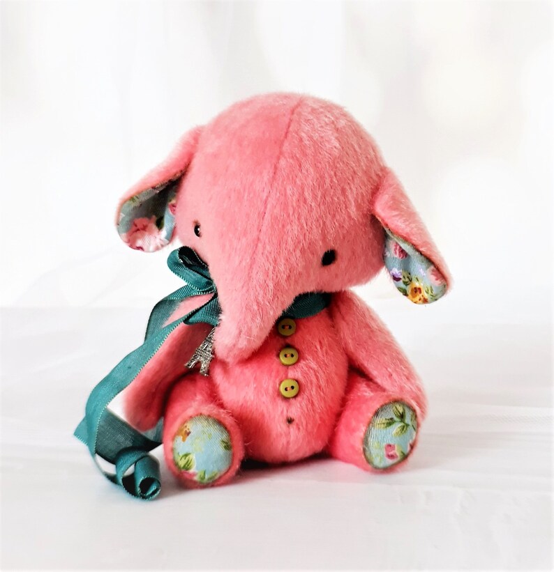 PDF Pattern Stuffed Teddy Elephant Pattern Sewing Soft Toy | Etsy