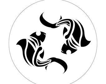 designer cake stencil for scorpio birthday cake astrological etsy