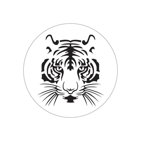 Tiger Kuchen Schablone Kuchen Runde Schablone Fur Etsy