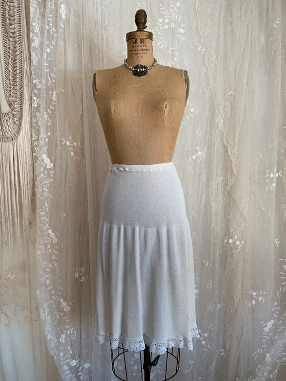 Rare 1900's Winter Petticoat / Sweater Skirt / Co… - image 1