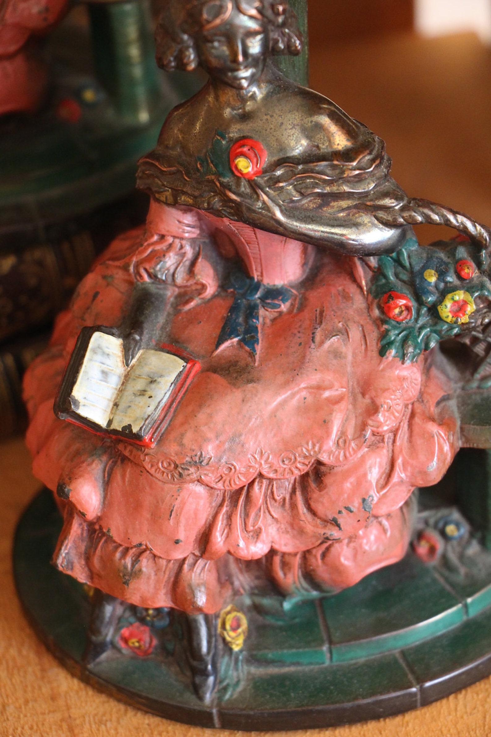 Vintage Bookends / Cottage Decor / Cast Metal / Home Library Etsy