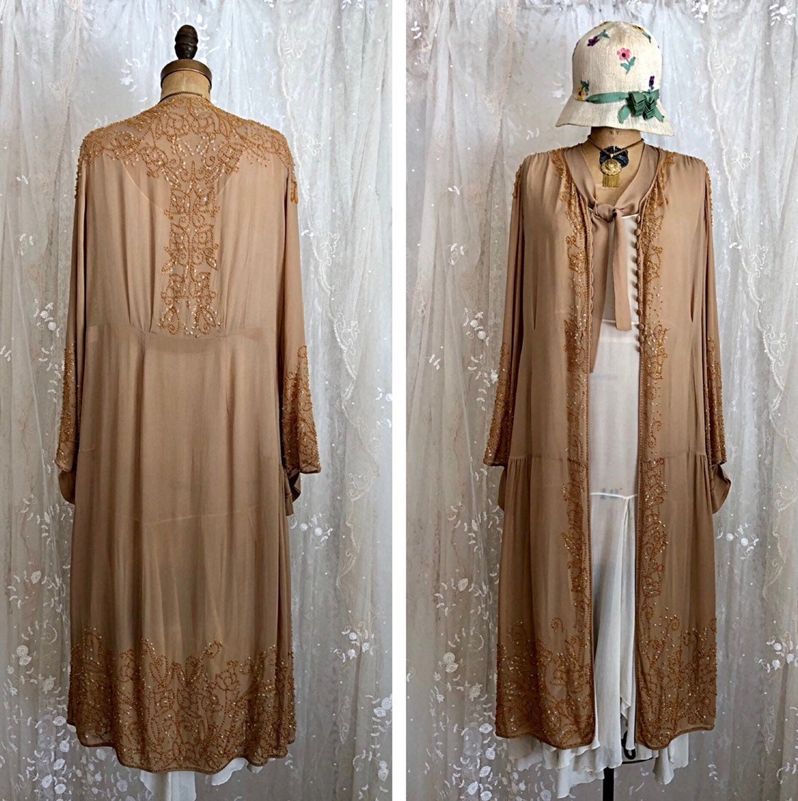 1920s beaded dress