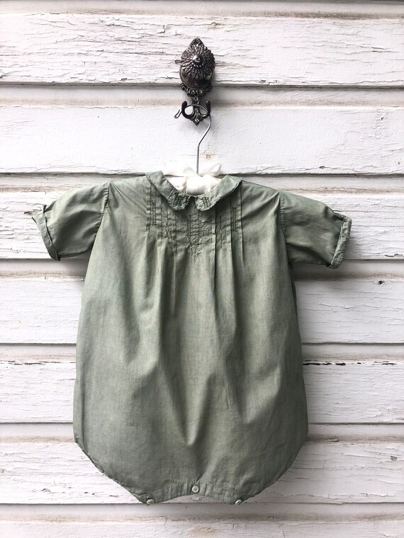 Antique Heirloom French Baby Onesie