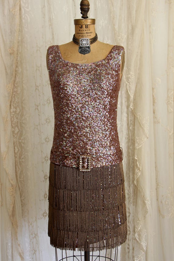 Exquisite Vintage Flapper Dress / Flapper Costume… - image 2