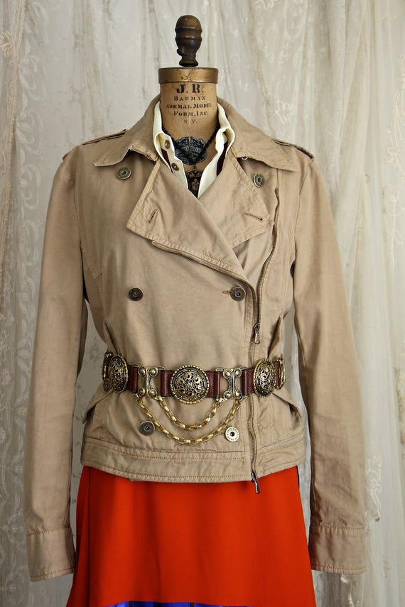 Vintage Jean Paul Gaultier Jacket / Corset / Bombe