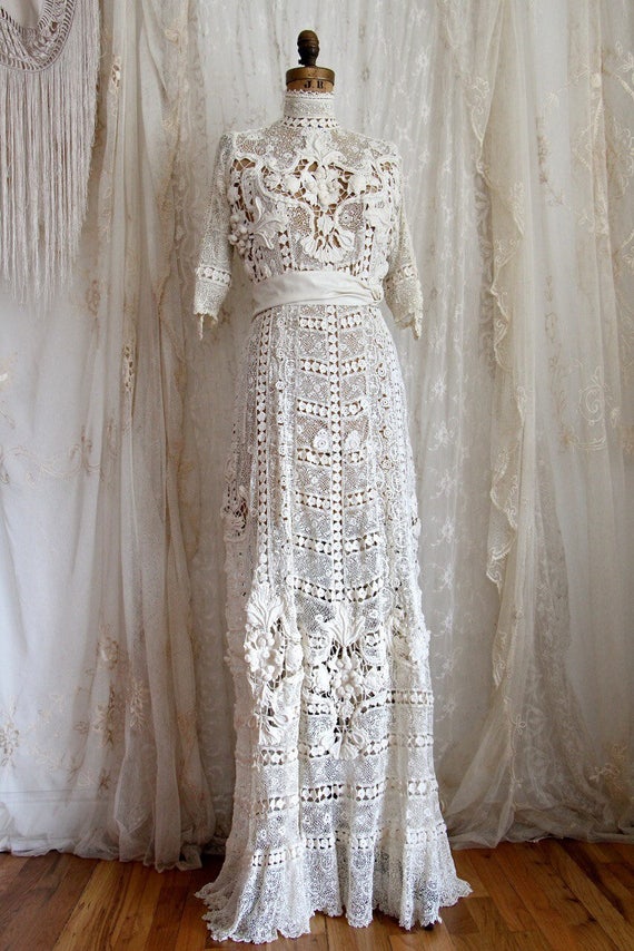 antique gown