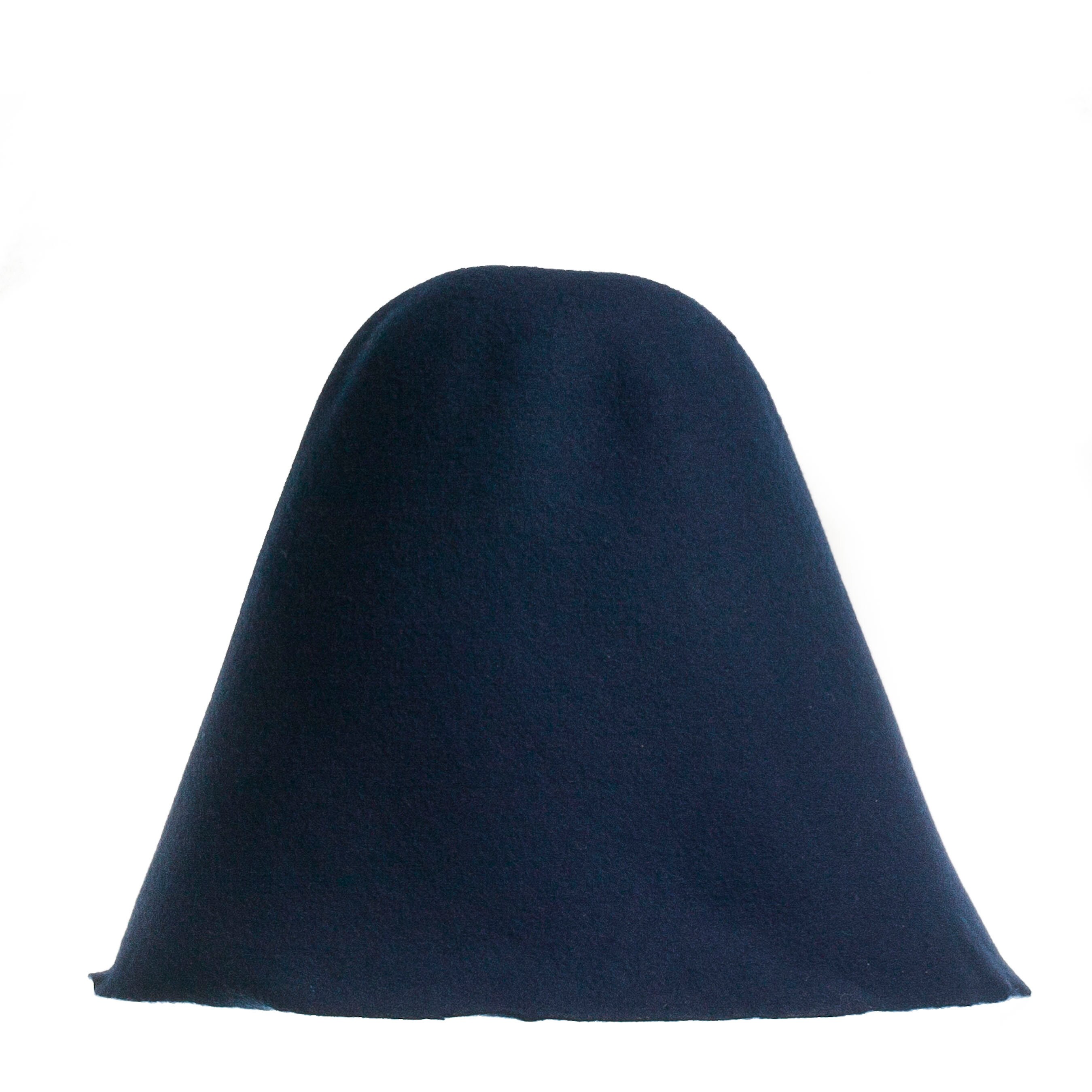 NAVY BLUE Hood Wool Felt Body Cone 