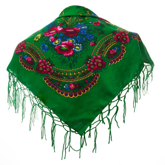 Foulard Vintage Rose Poudré - Zone Vintage