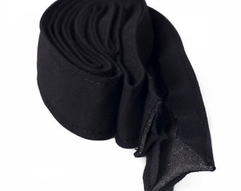 Hat tape 30mm BLACK with FOAM sweatband for metres millinery supply PBW/PO2