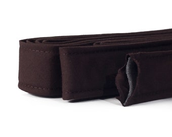 Hat tape 35mm BROWN with FOAM smooth sweatband for metres millinery supply PBW/P1/2Z2