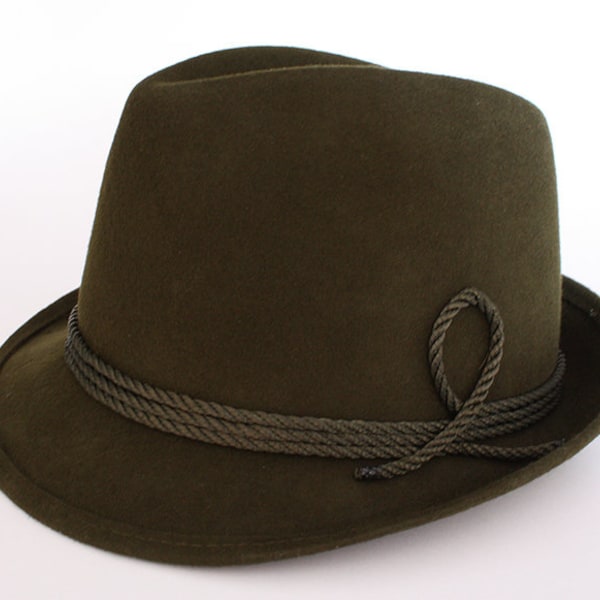 Hunting hat green handmade kapelusz myśliwski