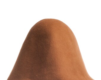CAMEL Haube Wollfilz Körper Cone Farben für Hutmacherei Halbprodukt Hut